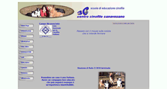 Desktop Screenshot of centrocinofilocanavesano.it